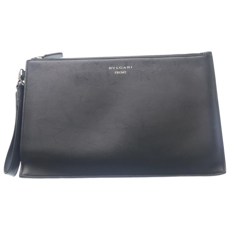 BVLGARI（ブルガリ） ×FRGMT Leather Clutch Bag フラグメント レザー 