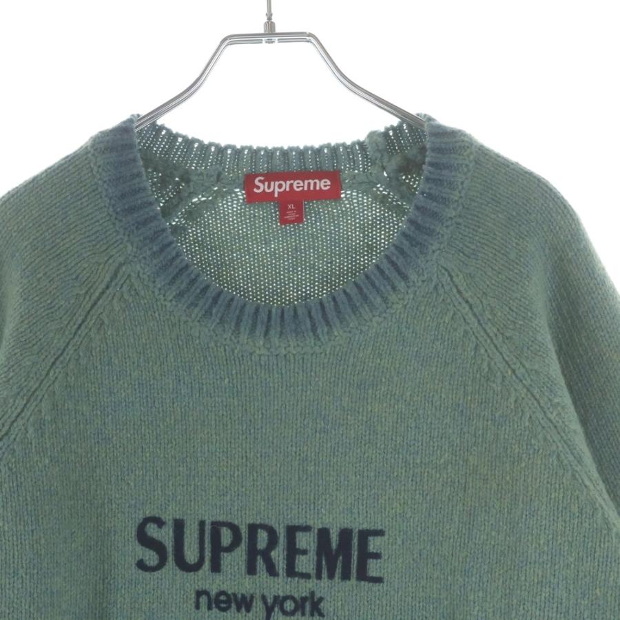 Supreme（シュプリーム） 24AW Flocked Logo Sweater フロックド ロゴ 