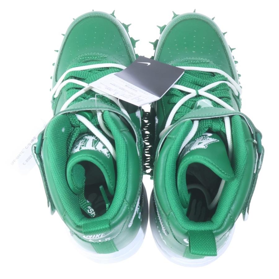 NIKE（ナイキ） ×OFF-WHITE AIR FORCE1 MID SP LTHR オフホワイト エア