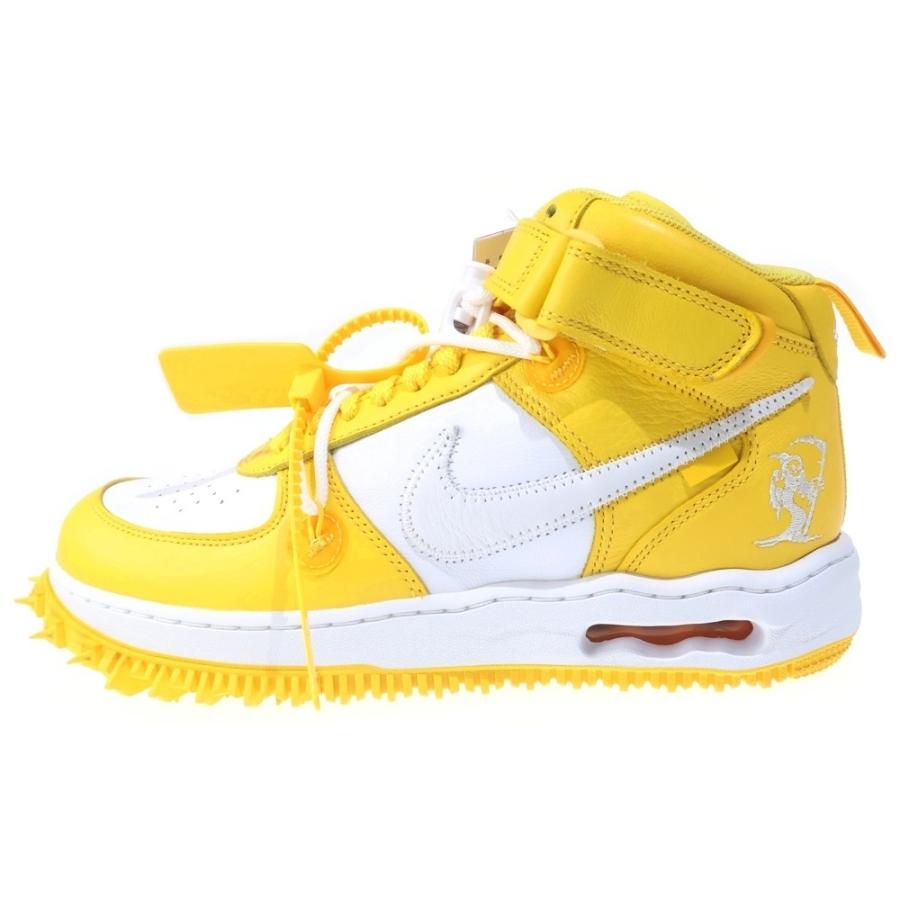 NIKE（ナイキ） ×OFF-WHITE AIR FORCE1 MID SP LTHR オフホワイト エア