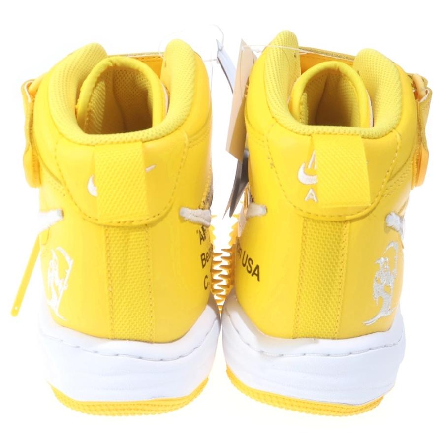NIKE（ナイキ） ×OFF-WHITE AIR FORCE1 MID SP LTHR オフホワイト エア