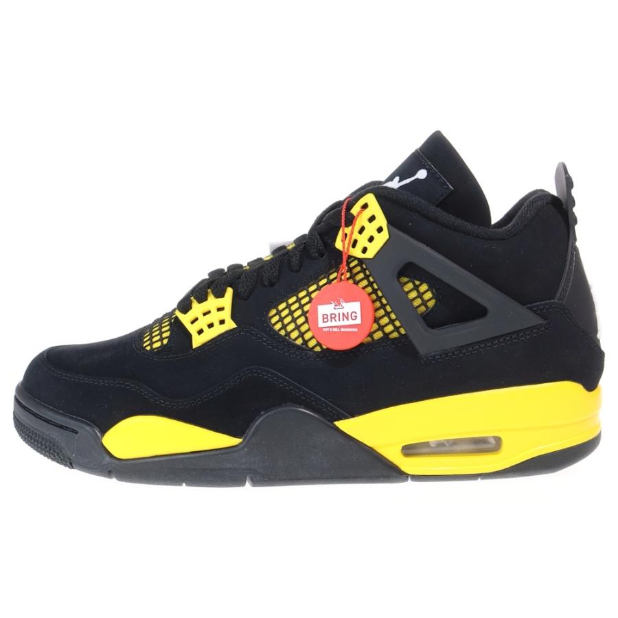 NIKE（ナイキ） AIR JORDAN 4 RETRO THUNDER エアジョーダン 4 レトロ 