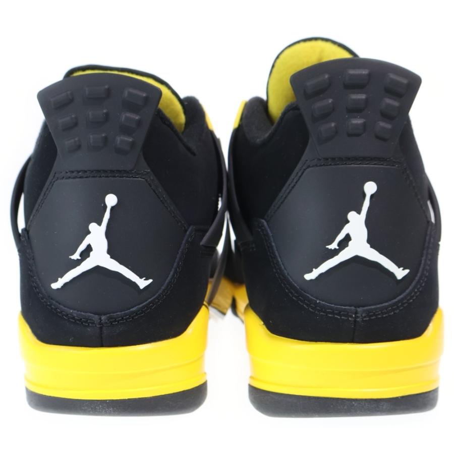 aj4レトロサンダー27.5本日限定値下げ エア ジョーダン 4 NIKE AIR JORDAN RETRO THUNDER black/white-tour