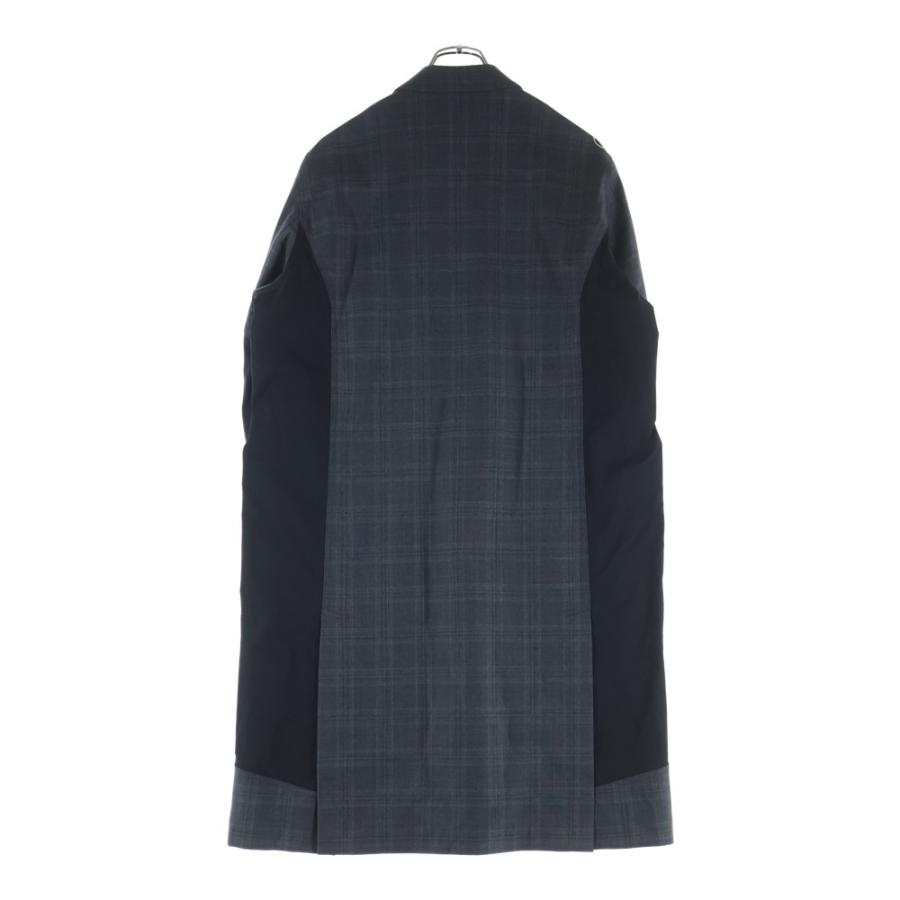 LARDINI（ラルディーニ） グレンチェック ウール チェスターコート 