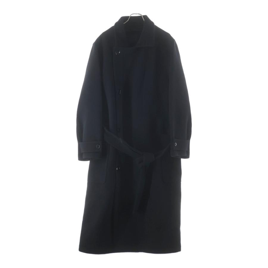 LEMAILE(ルメール)ロングコート　ブラック　週末限定値下げ LEMAIRE（ルメール） 23AW WRAP COAT ラップコート ウールロングコート