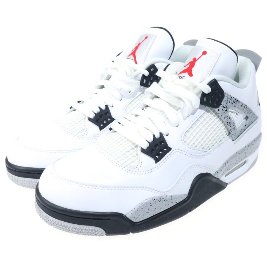 【新品未使用】JORDAN 4 ホワイトセメント 27.5 箱無し NIKE（ナイキ） 【観賞用 2015年製】 AIR JORDAN 4 RETRO OG エア