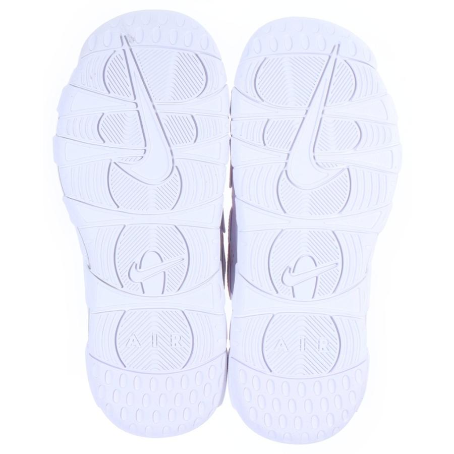 NIKE（ナイキ） AIR MORE UPTEMPO SLIDE WHITE AND UNIVERSITY RED