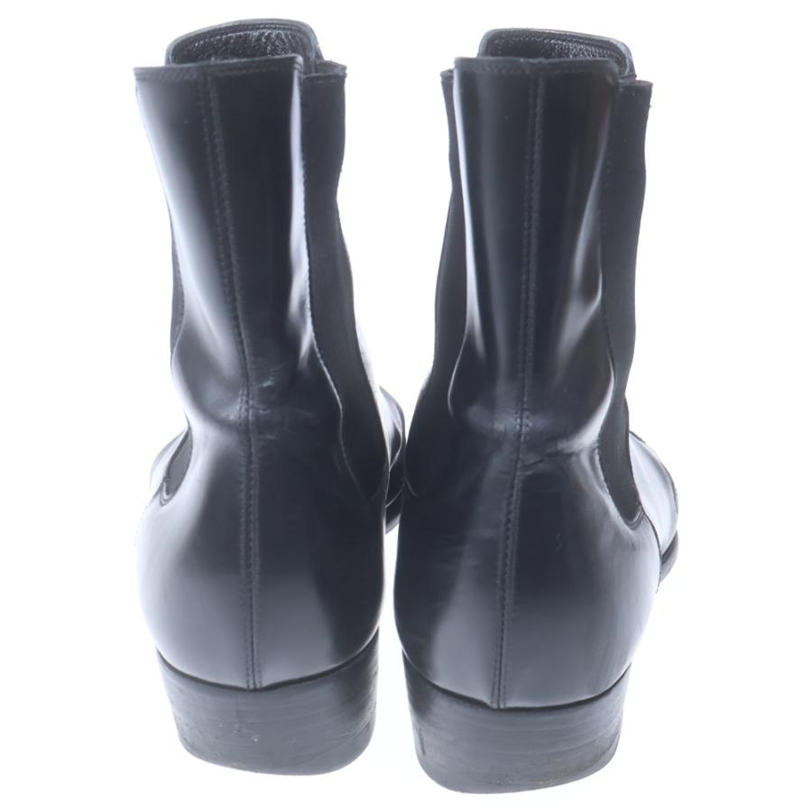 SAINT LAURENT PARIS サンローランパリ サイドゴア レザー ブーツ