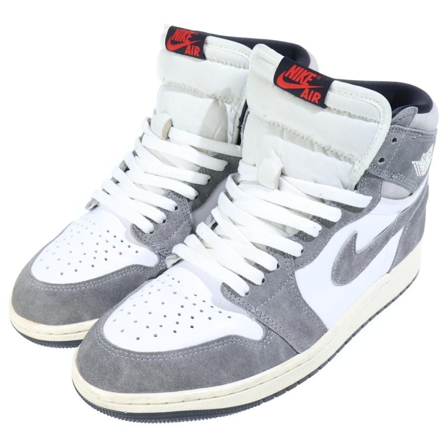 NIKE（ナイキ） AIR JORDAN 1 RETRO HIGH OG BLACK AND SMOKE GREY