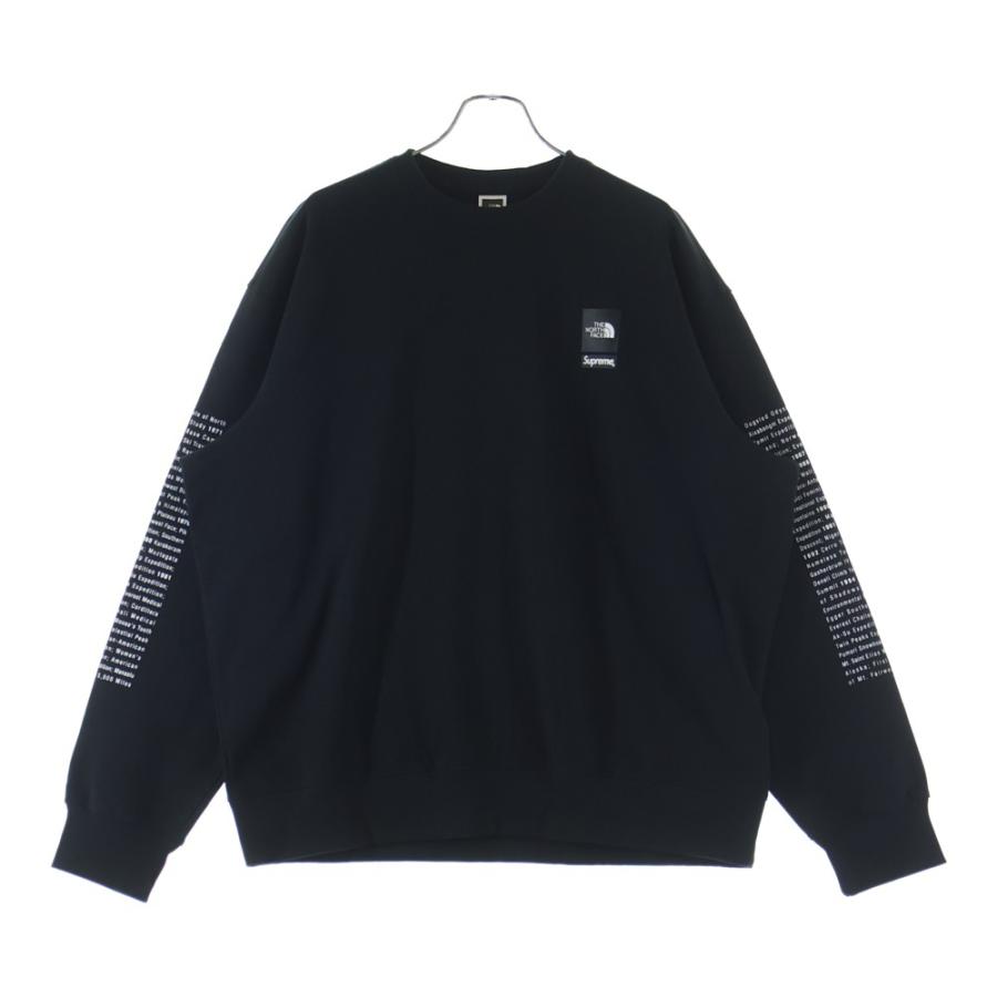 Supreme ブラック クルーネック トレーナー 【公式通販】