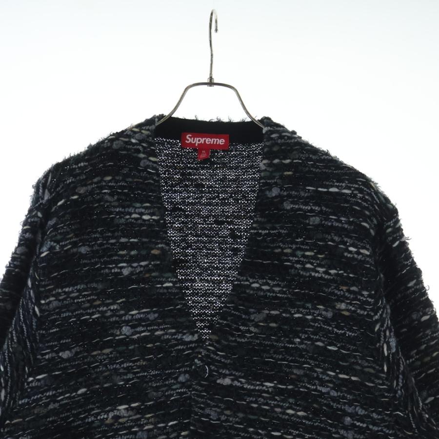 SUPREME シュプリーム 25AW Textured Cardigan Black テクスチャード ニットカーディガン ブラック_2
