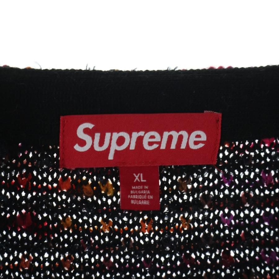 SUPREME シュプリーム 25AW Textured Cardigan Black テクスチャード ニットカーディガン レッド_5