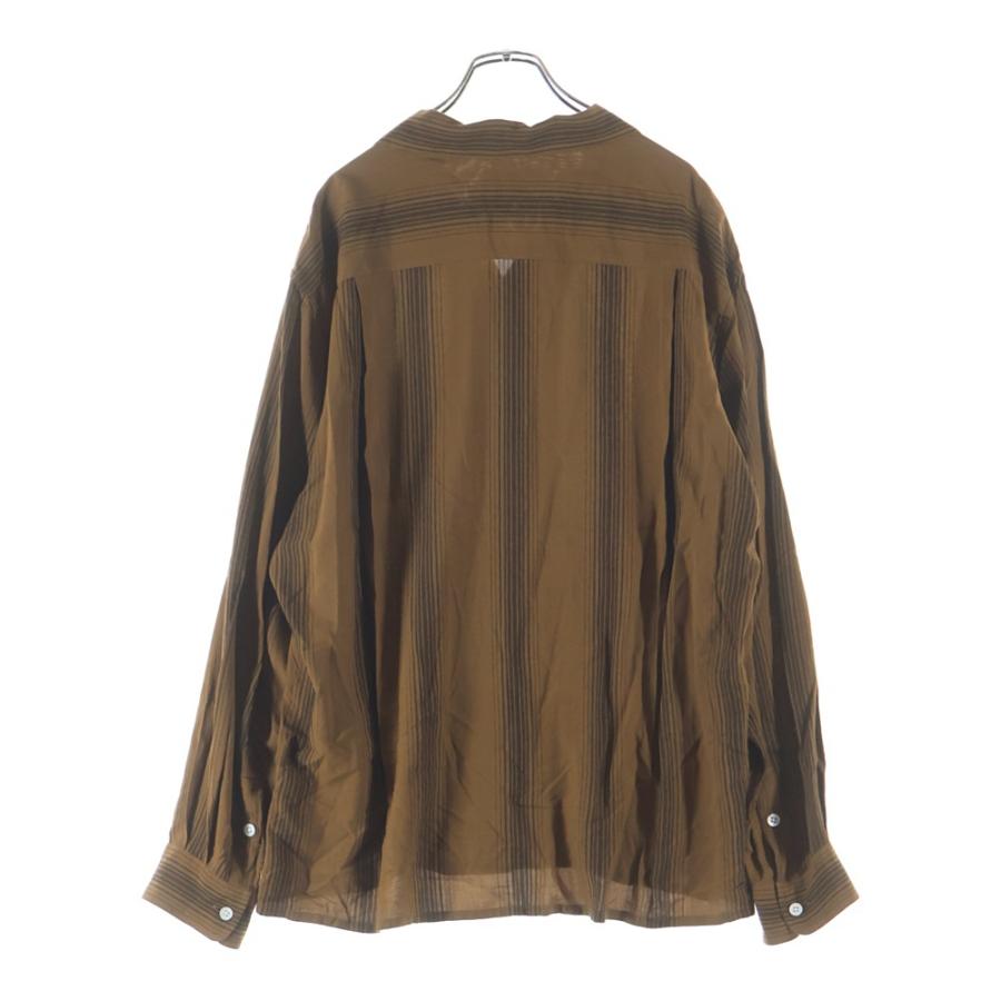 wackomaria 24SS ストライプシャツ WACKO MARIA（ワコマリア） 24SS STRIPED OPEN COLLAR SHIRT