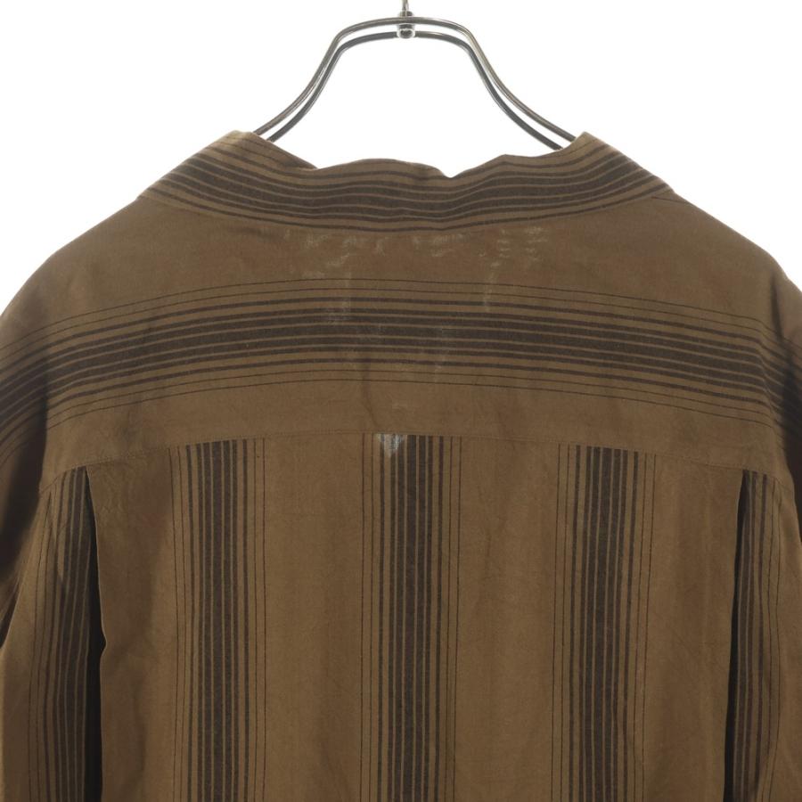 WACKO MARIA（ワコマリア） 24SS STRIPED OPEN COLLAR SHIRT