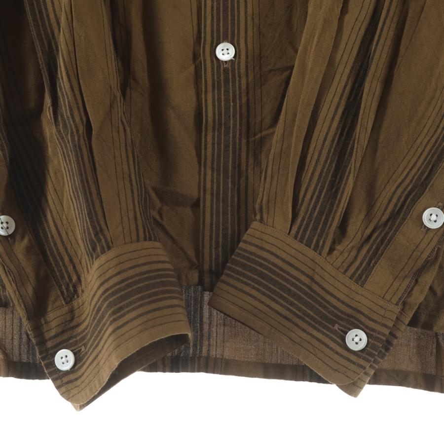 WACKO MARIA（ワコマリア） 24SS STRIPED OPEN COLLAR SHIRT
