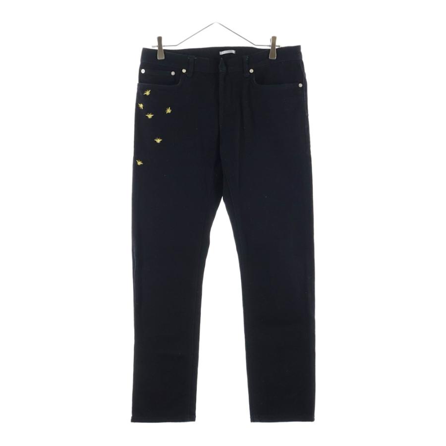 Dior HOMME ディオールオム 18AW BEE DENIM ビー刺繍 スリムストレート