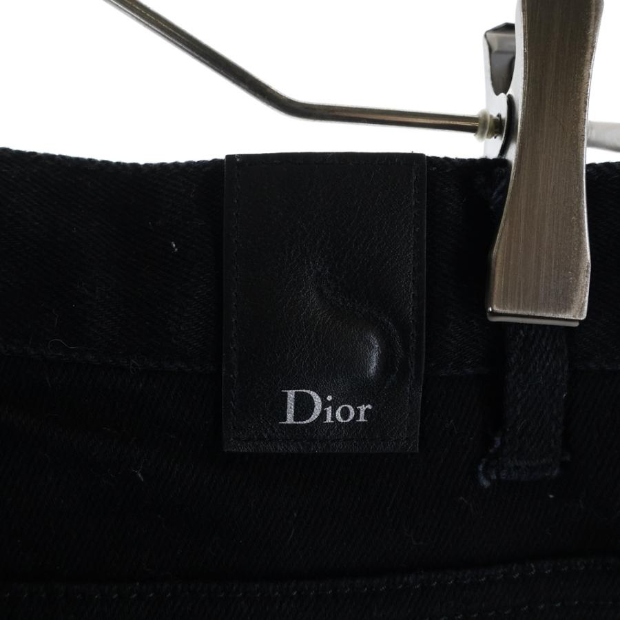 Dior HOMME ディオールオム 18AW BEE DENIM ビー刺繍 スリムストレート