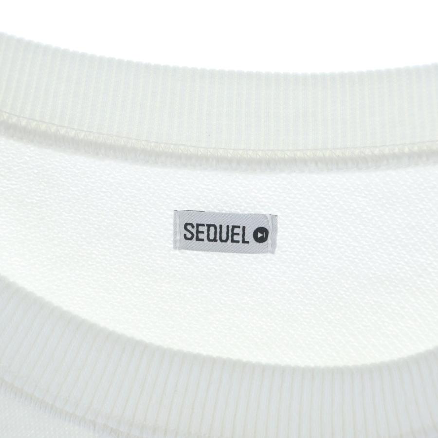 SEQUEL (シークエル) 25SS ×SANTA CRUZ CREW NECK SWEAT サンタクルーズ クルーネックスウェットトレーナー ホワイト_6