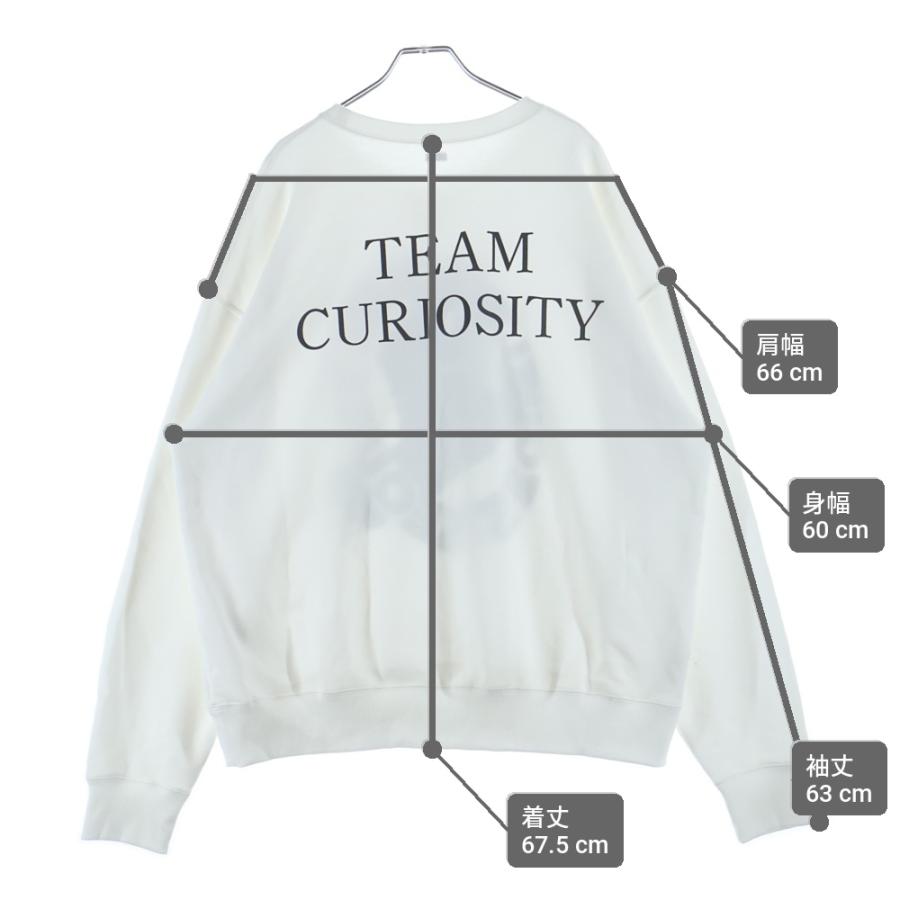 SEQUEL (シークエル) 25SS ×SANTA CRUZ CREW NECK SWEAT サンタクルーズ クルーネックスウェットトレーナー ホワイト_8