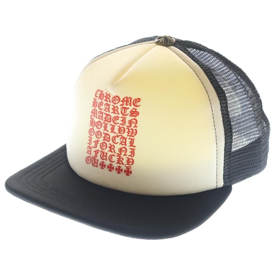 正規　ジャパンタグ　クロムハーツ　メッシュキャップ　トラッカーキャップ CHROME HEARTS（クロムハーツ） TRUCKER CAP トラッカーキャップ 英字