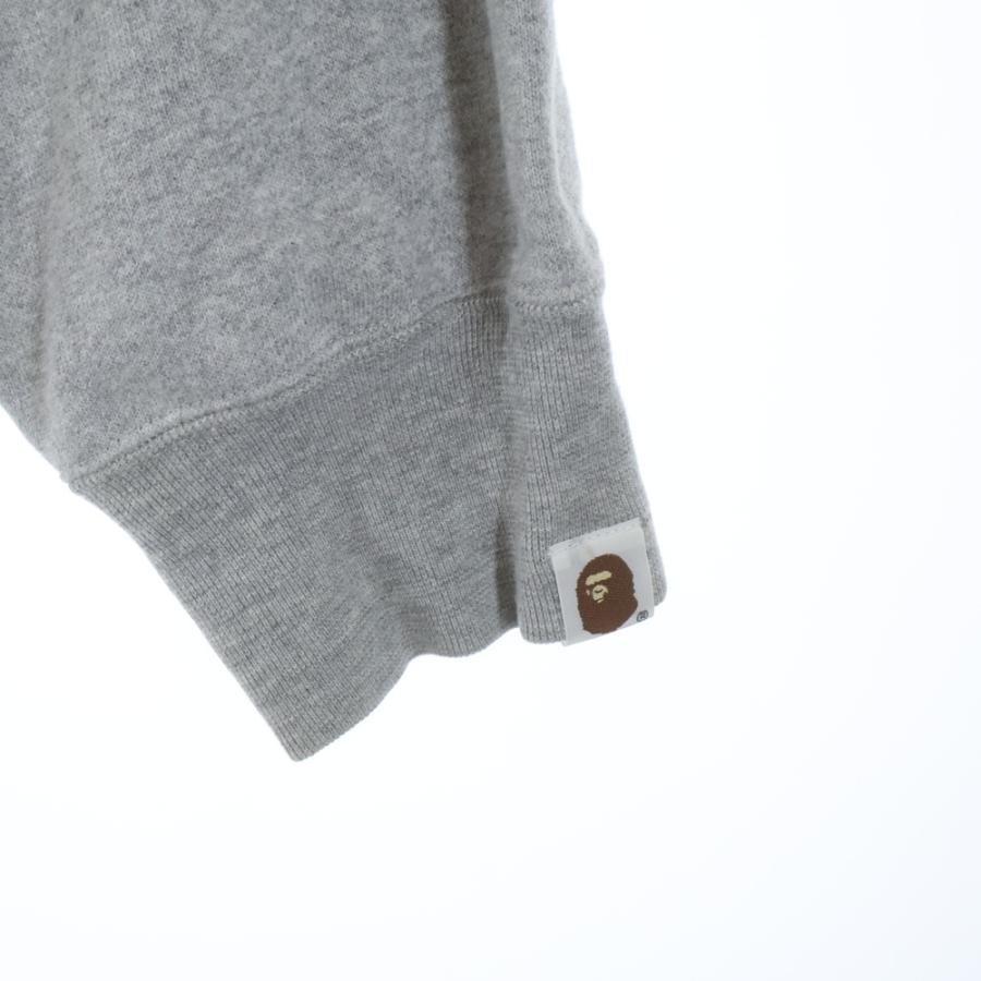 A BATHING APE（アベイシングエイプ） 00s ロゴ ラインストーン クルー