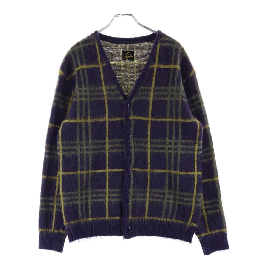 Needles（ニードルス） 20AW Mohair Cardigan モヘア混 チェック 