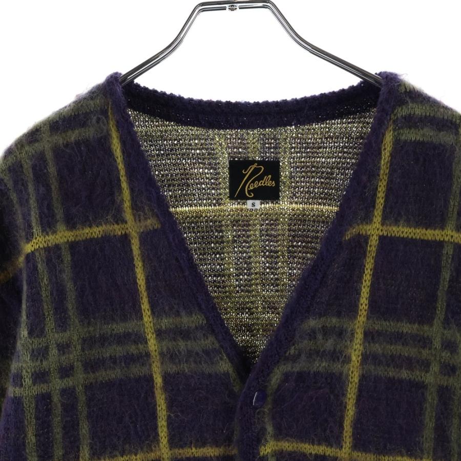 Needles（ニードルス） 20AW Mohair Cardigan モヘア混 チェック 