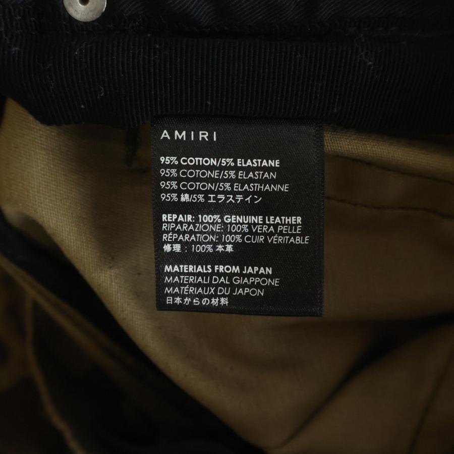 AMIRI（アミリ） カモフラ ダメージ加工 マルチパッチ ロックスタッズ 