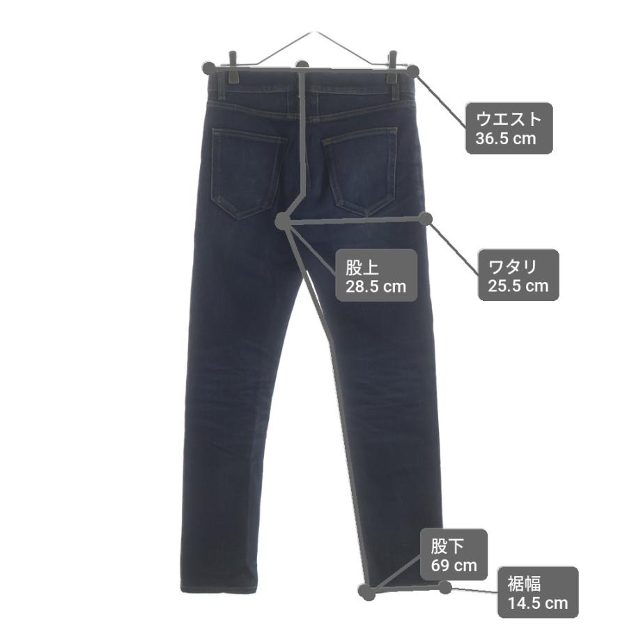 saint laurent paris スキニー　スラックス エディ期 SAINT LAURENT PARIS サンローランパリ 13SS エディ期 ウォッシュ加工