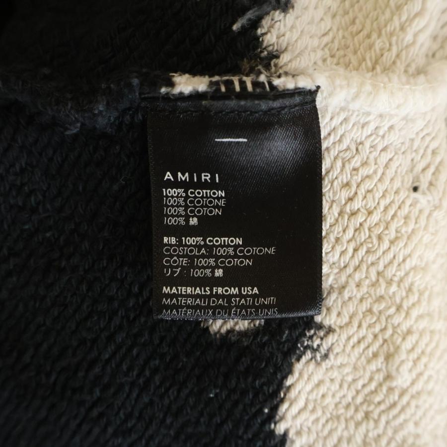 AMIRI（アミリ） ショットガンダメージ加工 ブリーチ スウェット