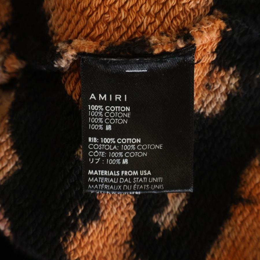 AMIRI アミリ タイダイ柄 パッチ スウェット プルオーバー パーカー AMIRI（アミリ） Rainbow Tie Dye Hoodie タイダイ スウェット プル