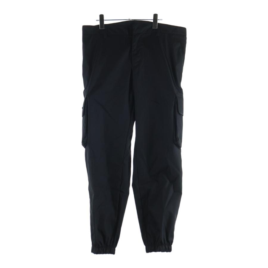 PRADA Re-Nylon カーゴロングパンツSPH130 S211 1WQ8 PRADA（プラダ） RE-NYLON リナイロン カーゴロング パンツ ブラック