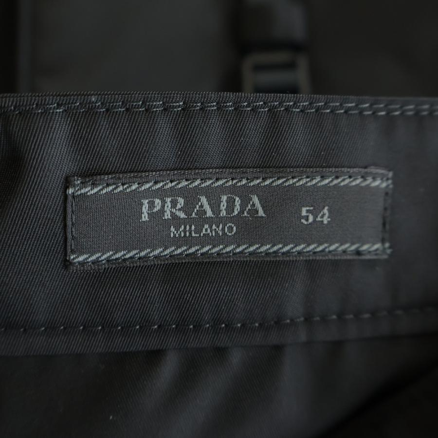 PRADA（プラダ） RE-NYLON リナイロン カーゴロング パンツ ブラック