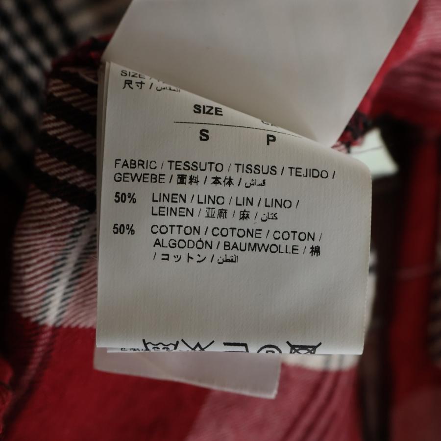 OFF-WHITE オフホワイト 19SS Diag Zip Check Shirt バックプリント
