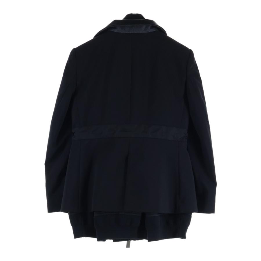 sacai MA-1×テーラードJK ドッキングブルゾン 【公式通販】