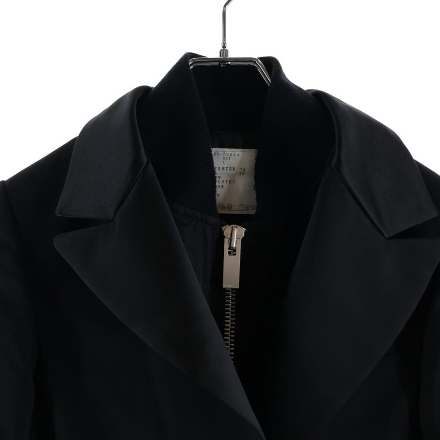 sacai（サカイ） MA-1 テーラード ドッキング レイヤードジャケット