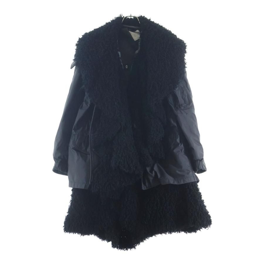 sacai（サカイ） 12AW ボアライニングコート ミリタリーフード