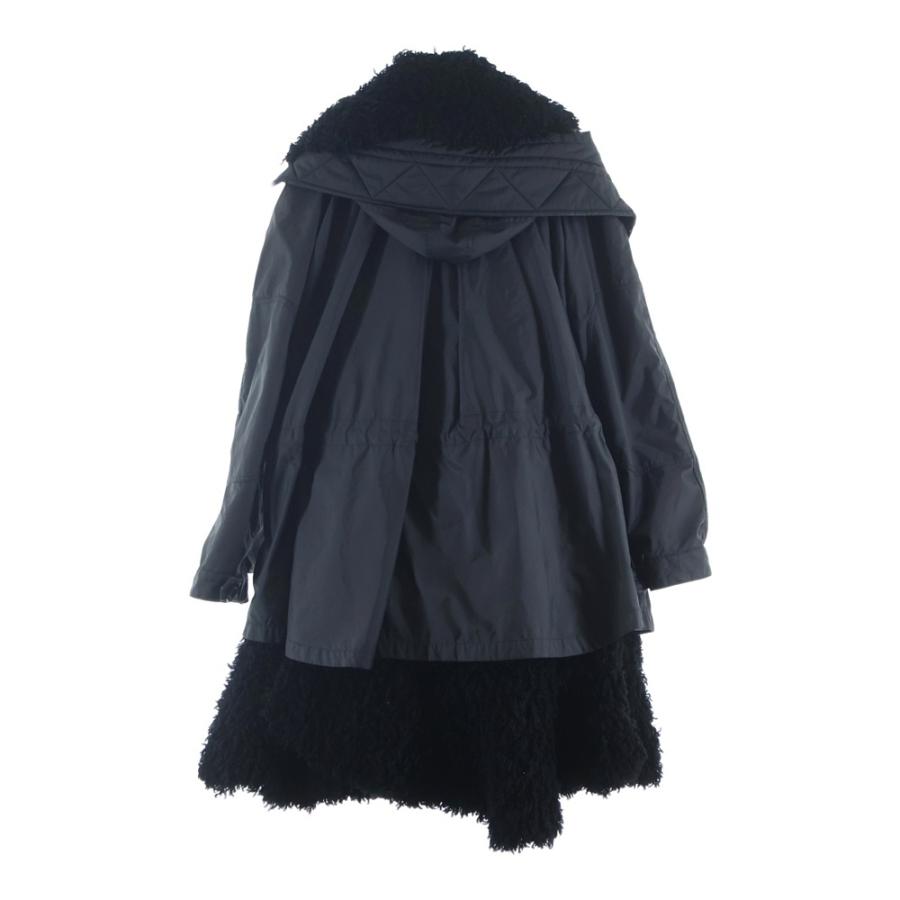 sacai（サカイ） 12AW ボアライニングコート ミリタリーフード
