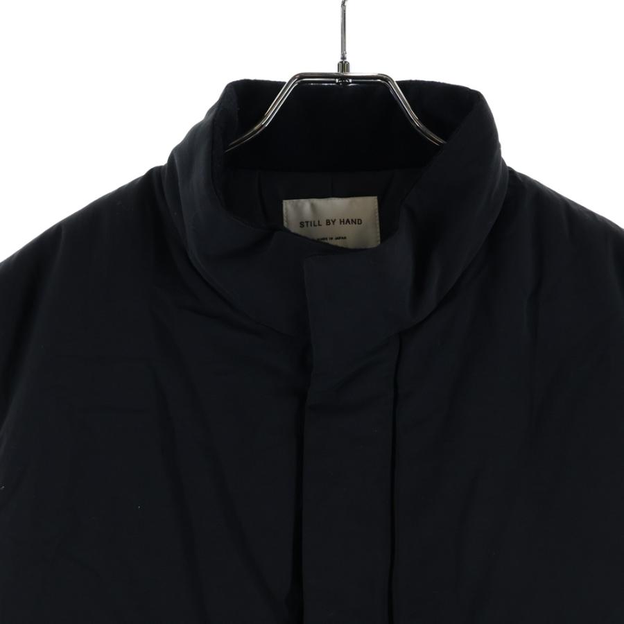 STILL BY HAND（スティルバイハンド） 25AW STAND COLLAR PADDED VEST
