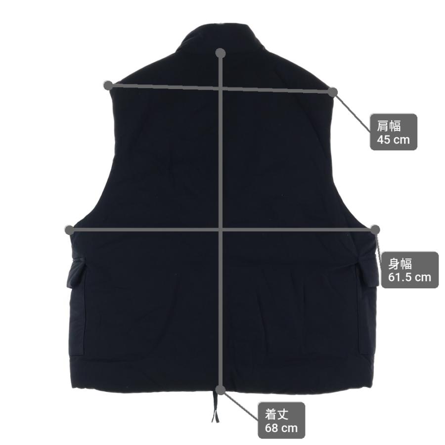 STILL BY HAND（スティルバイハンド） 25AW STAND COLLAR PADDED VEST