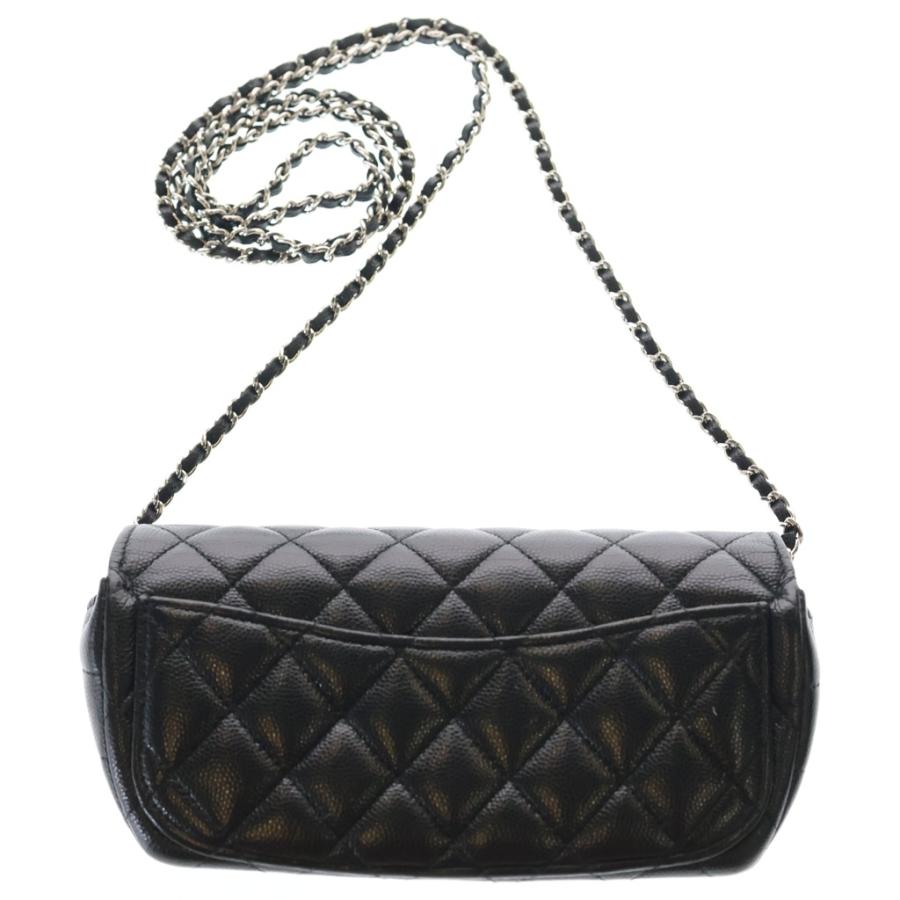 シャネル マトラッセ キャビアスキン CHANEL（シャネル） キャビアスキン マトラッセ レザー チェーン