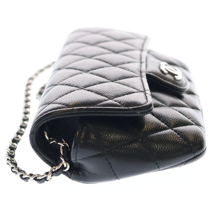 シャネル マトラッセ キャビアスキン CHANEL（シャネル） キャビアスキン マトラッセ レザー チェーン