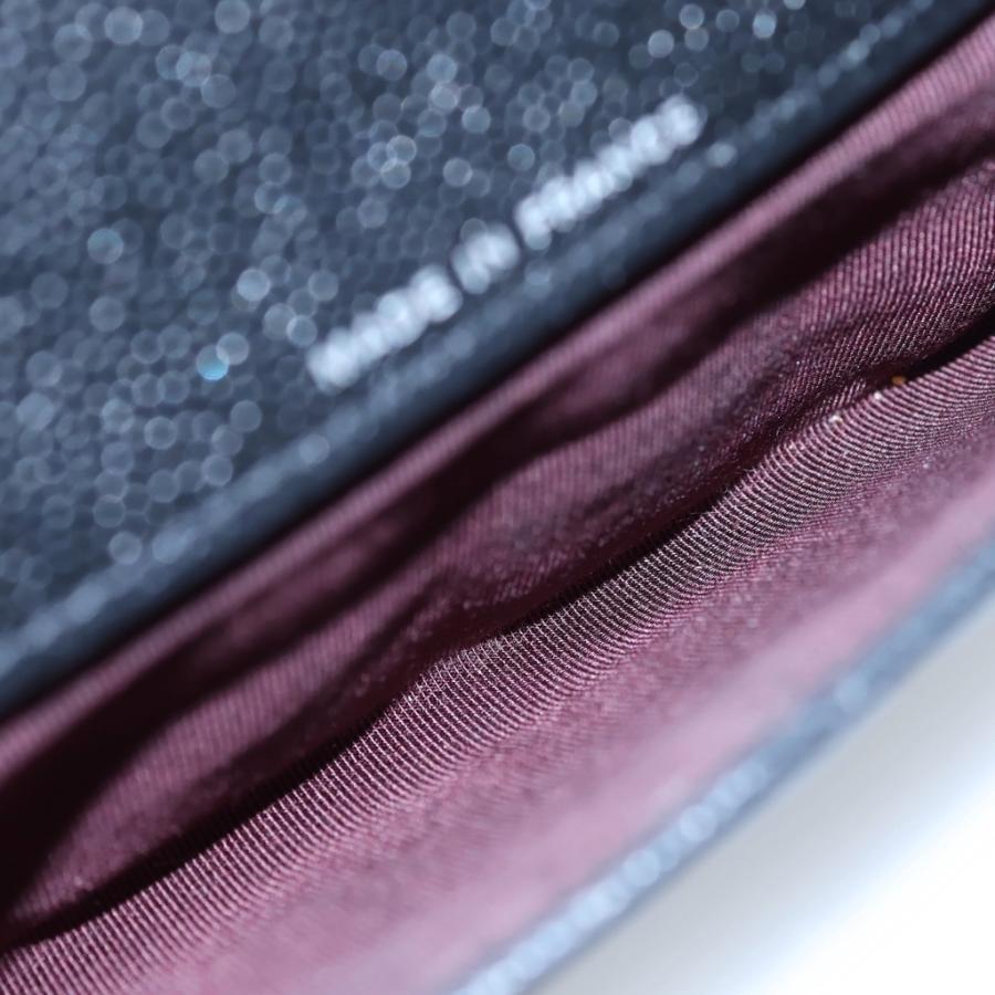 CHANEL（シャネル） キャビアスキン マトラッセ レザー チェーン