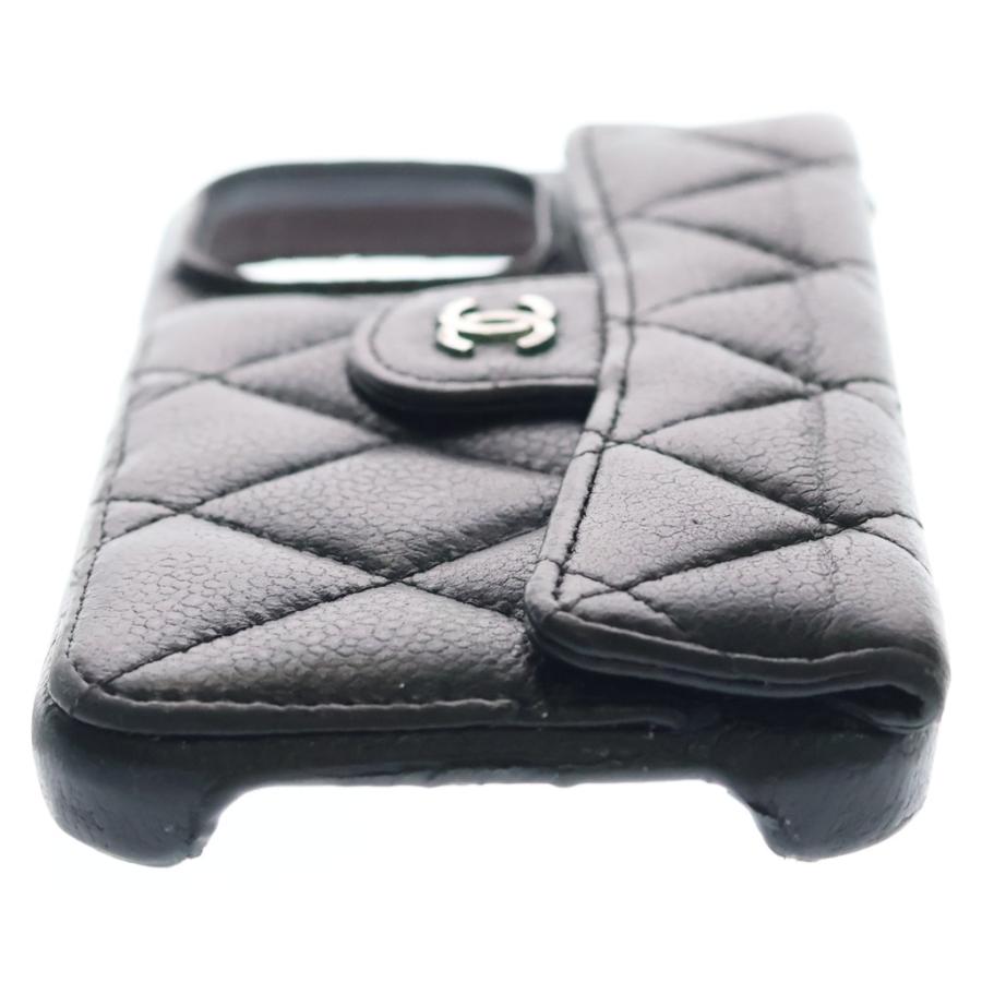 CHANEL（シャネル） キャビアスキン マトラッセ レザー iPhone14