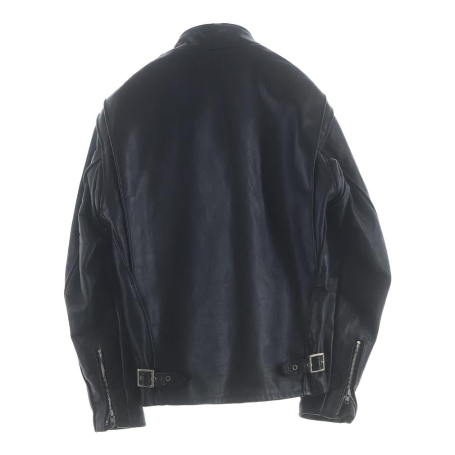 SCHOTT (ショット) 641 レザー シングルライダースジャケット ブラック
