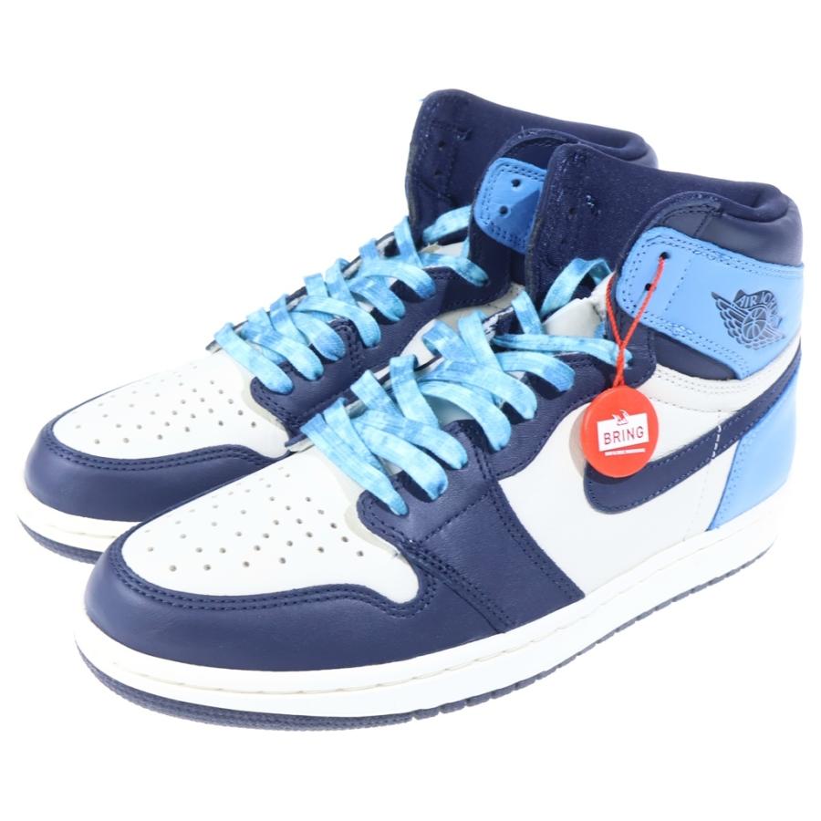 NIKE（ナイキ） AIR JORDAN1 RETRO HIGH OG OBSIDIAN UNIVERSITY BLUE