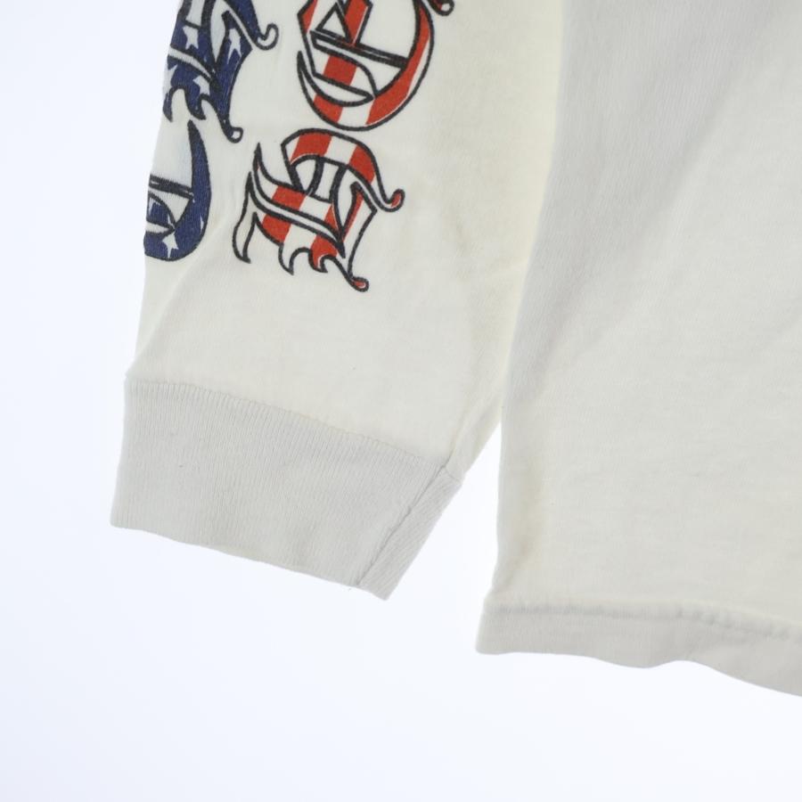CHROME HEARTS（クロムハーツ） OLD US SCRL L/S TEE 星条旗 