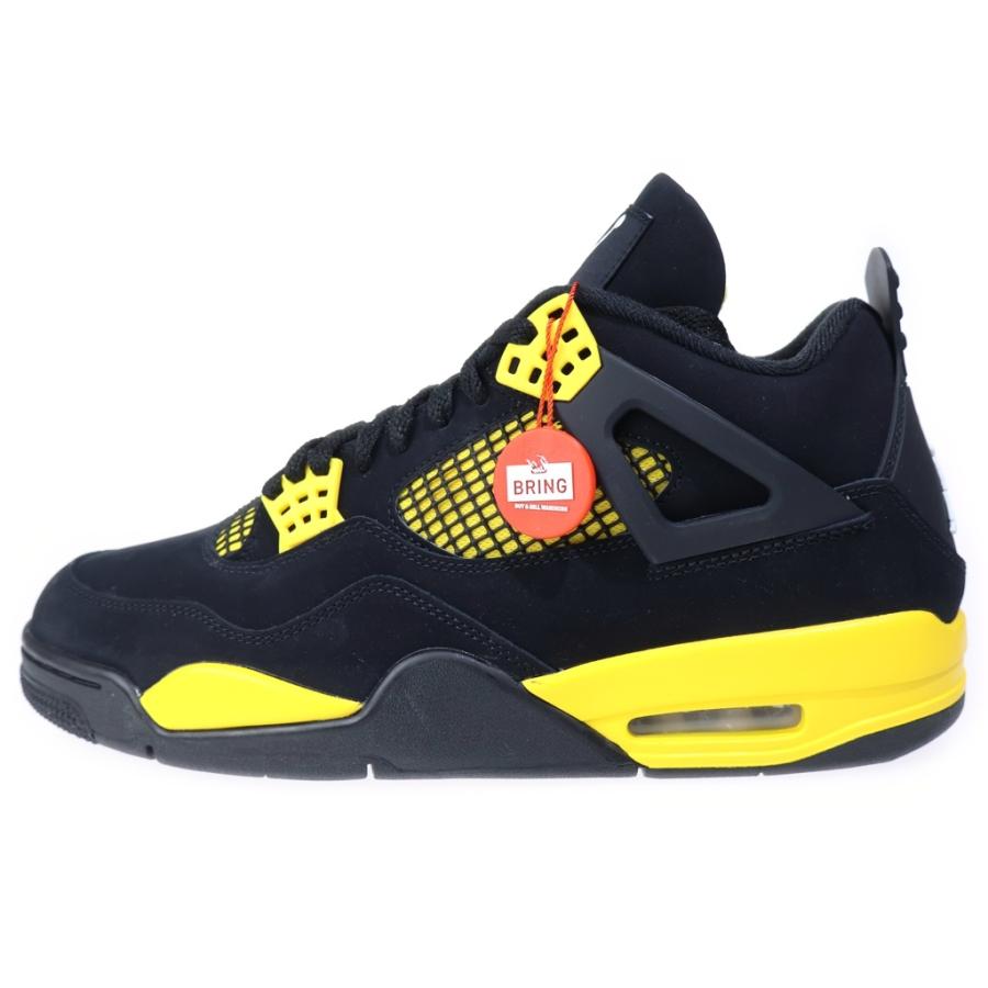 NIKE（ナイキ） AIR JORDAN 4 RETRO THUNDER エアジョーダン 4 レトロ 