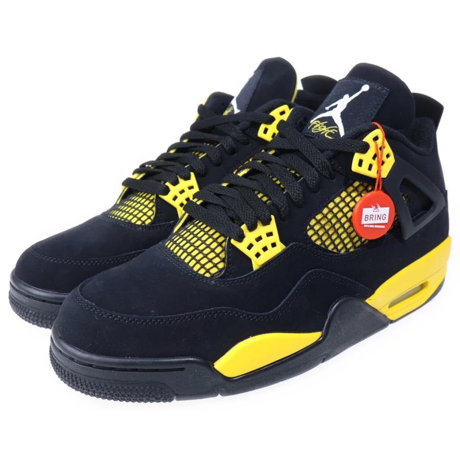 NIKE（ナイキ） AIR JORDAN 4 RETRO THUNDER エアジョーダン 4 レトロ