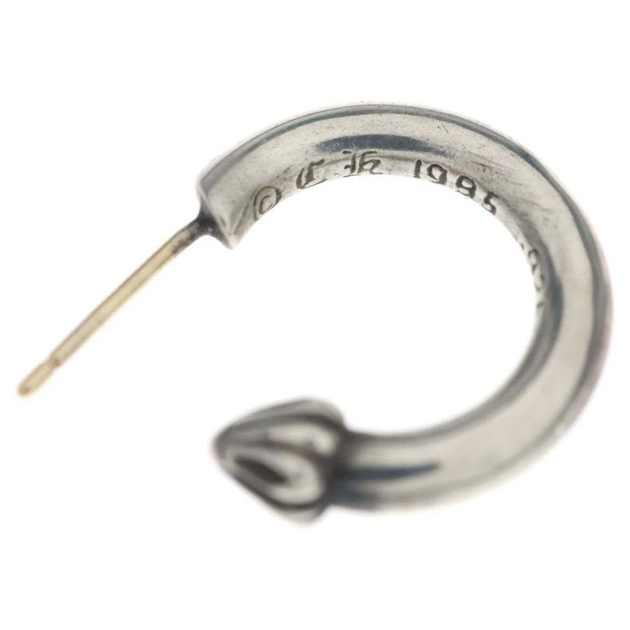 CH (クロムハーツ) HOOP PLAIN プレーン フープピアス シルバー CHROME HEARTS（クロムハーツ） HOOP PLAIN プレーン フープピアス